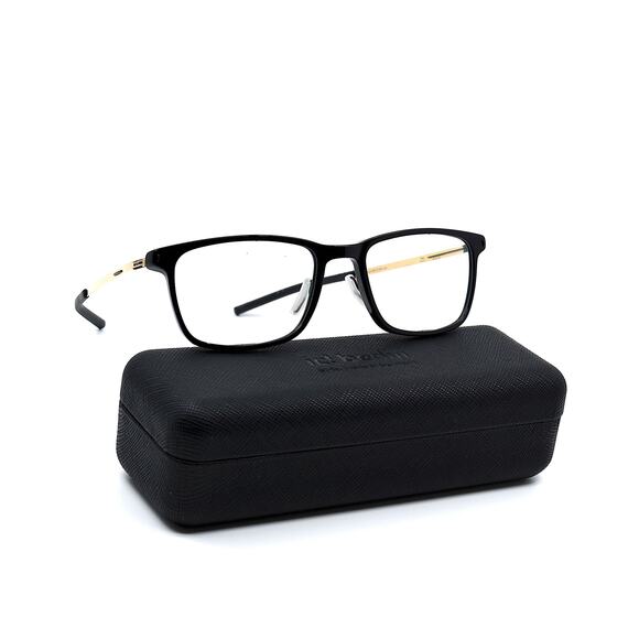 NEW IC! BERLIN AKITO BLACK GOLD AUTHENTIC EYEGLASSES FRAME - Picture 5 of 13